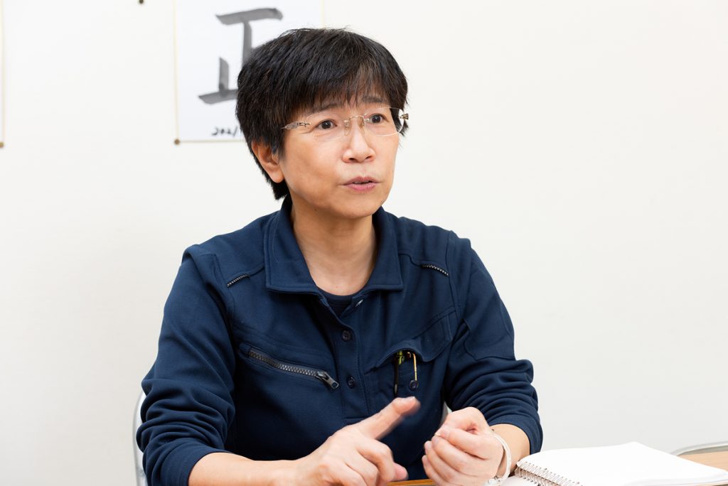 株式会社開明製作所 代表取締役 梅田八寿子氏